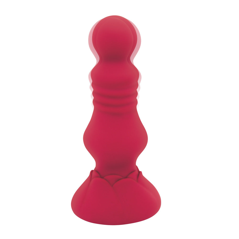 Tapón anal vibrador con control remoto Secret Kisses Floret