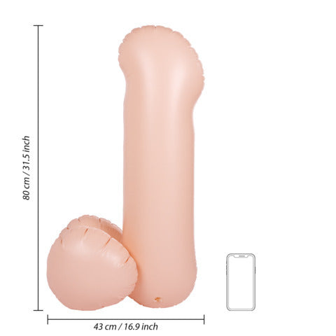 Pene inflable de 31,5 pulgadas