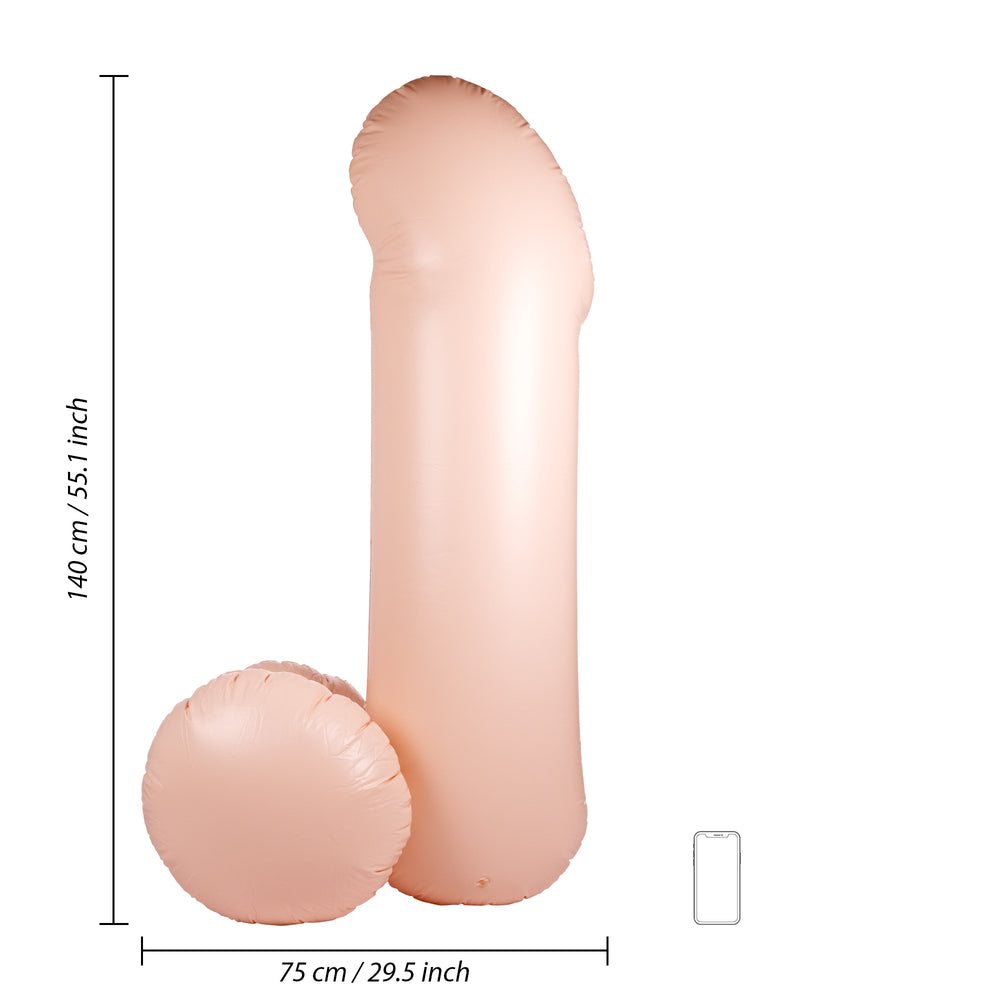 Pene inflable de 55 pulgadas