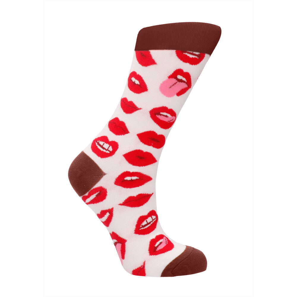 Chaussettes sexy Lip Love taille 36 à 41