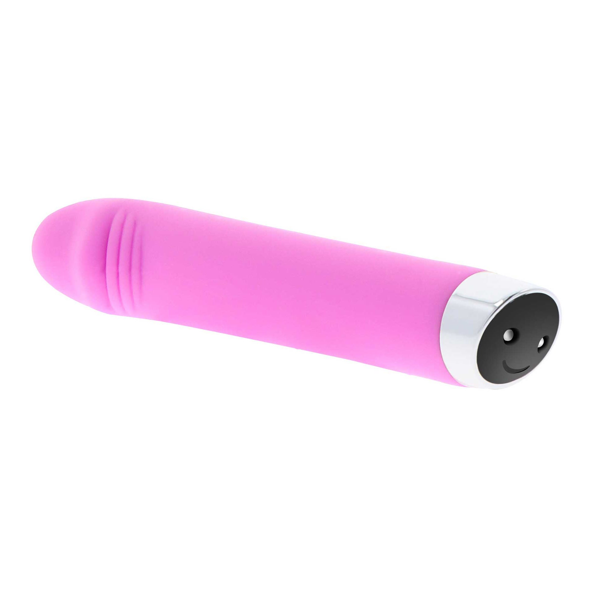 Vibrador pequeño Smile Love Me Forever en color rosa