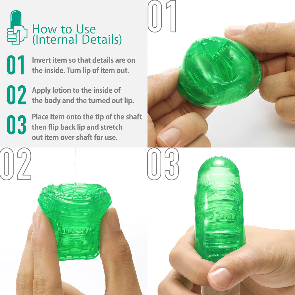 Masturbateur Tenga UNI Emerald Sleeve