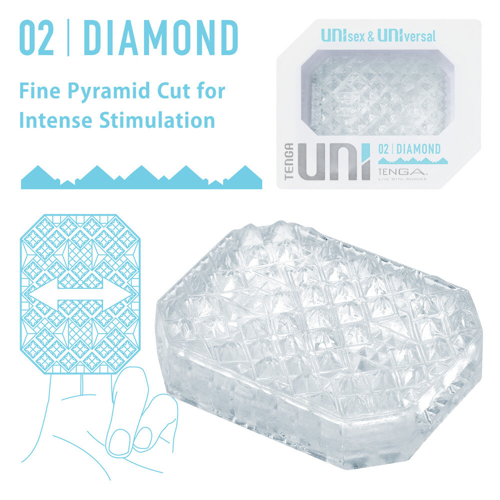 Masturbateur Tenga UNI Diamond Sleeve