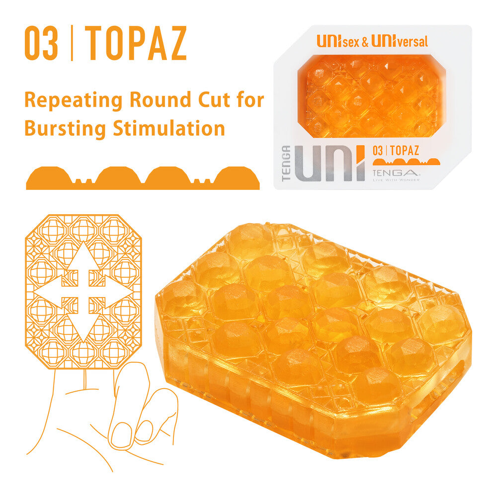 Tenga UNI Topaz Manga Masturbador