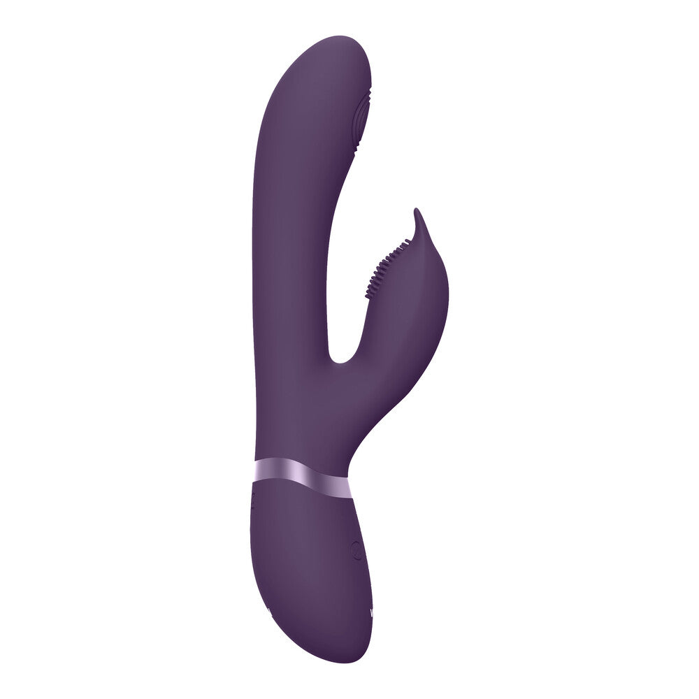 Vibrador de punto G con ondas de pulso y vibración Vive Aimi morado