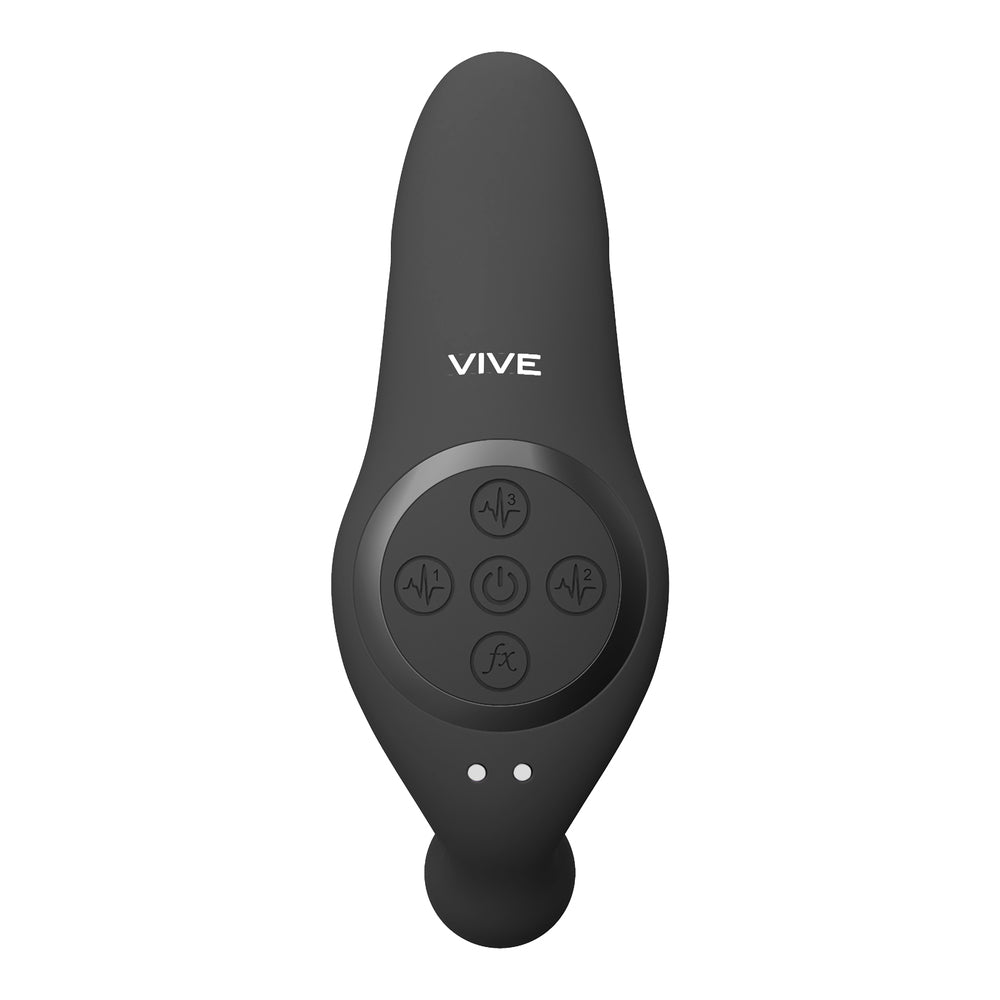 Vibromasseur double pénétration Vive Kata Noir