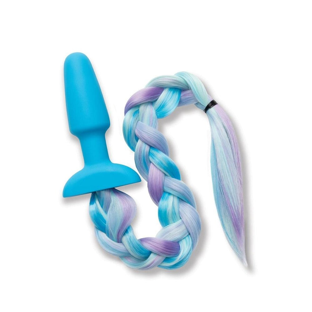 Plug anal queue de licorne en silicone Furry Tales