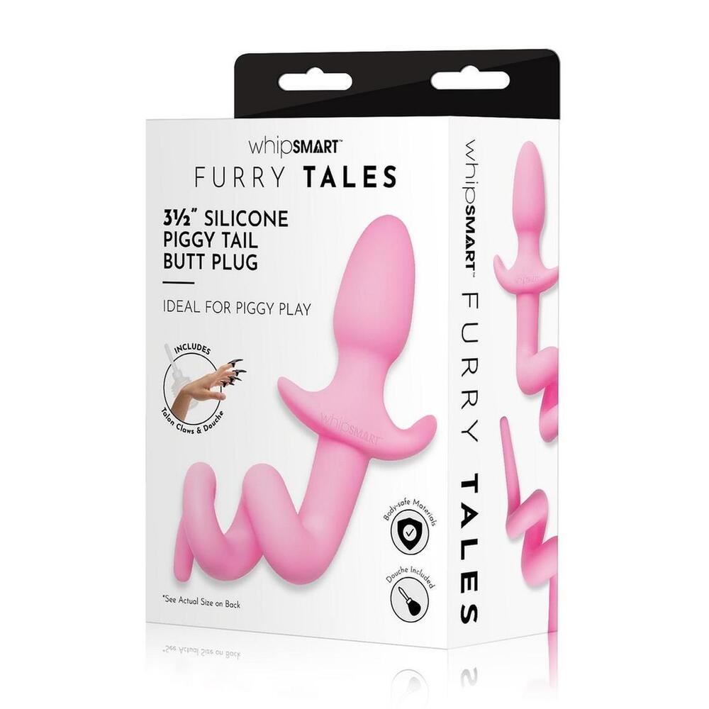 Plug anal queue de cochon en silicone Furry Tales