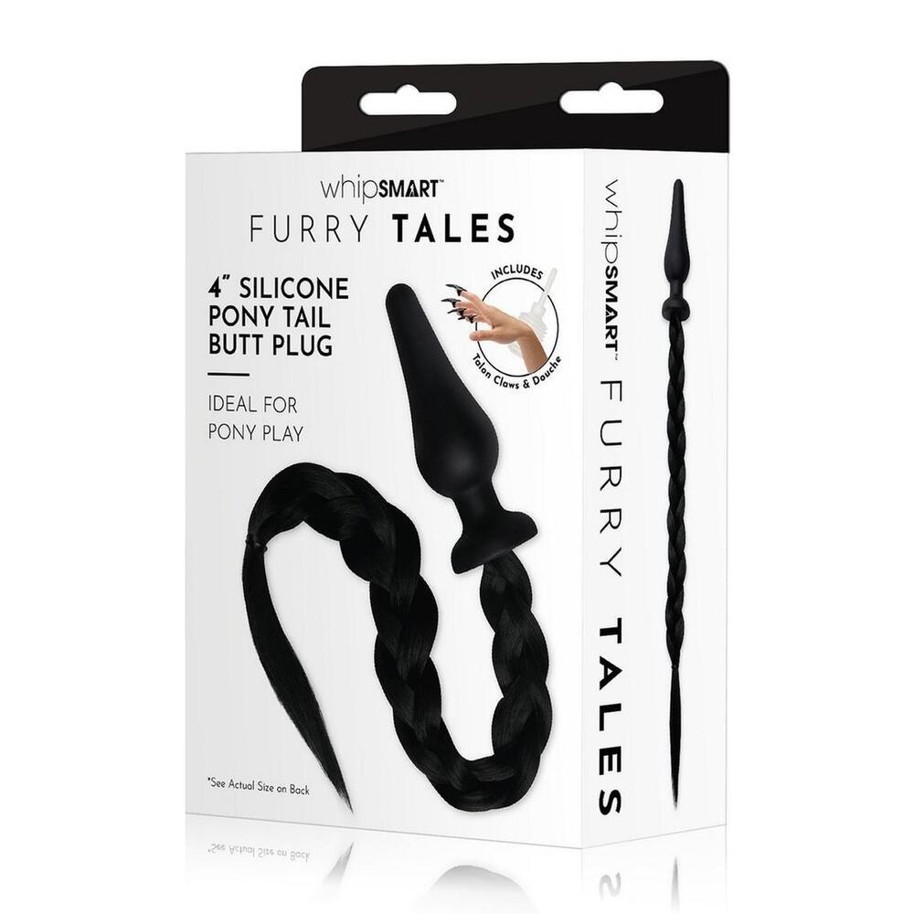 Plug anal Black Pony Play de Furry Tales