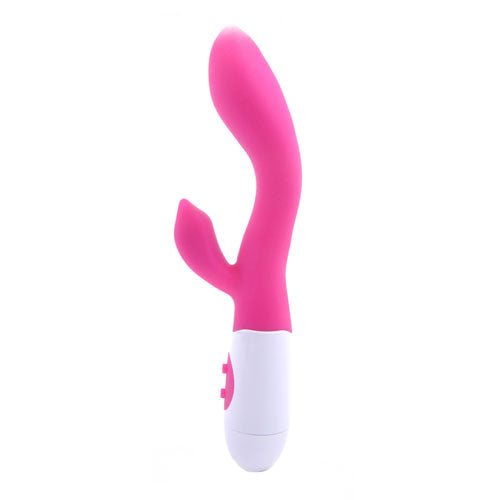 Vibrador de silicona para punto G de 30 funciones, color rosa