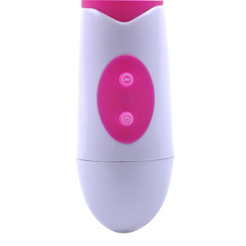 Vibrador de silicona para punto G de 30 funciones, color rosa