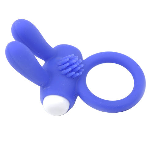 Anillo para el pene con orejas de conejo color azul