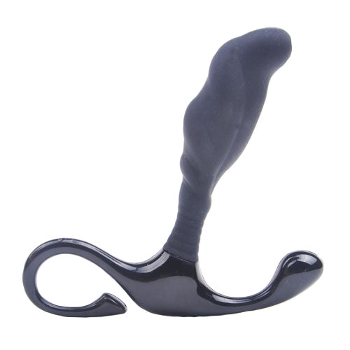 Exerciseur de prostate en silicone noir