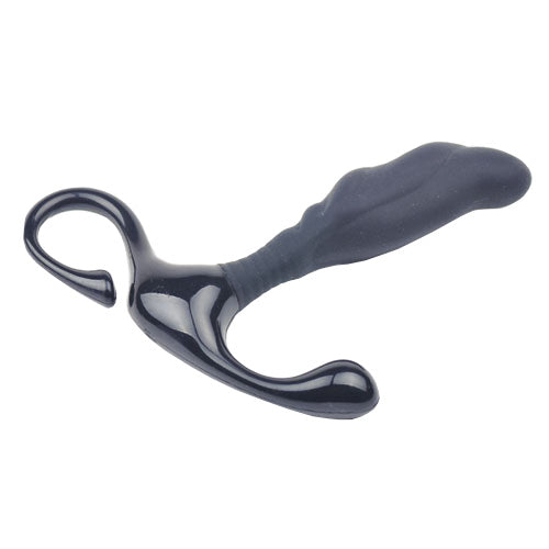 Exerciseur de prostate en silicone noir