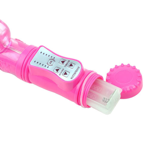 Pink Rabbit Vibrator With Thrusting Motion