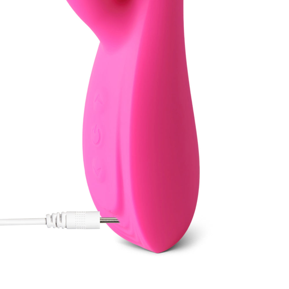 Vibromasseur lapin en silicone