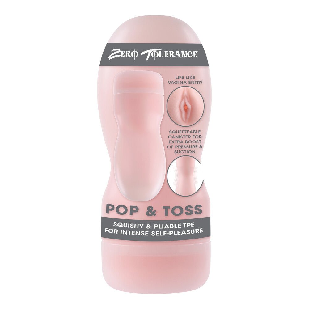 Zero Tolerance Pop And Toss Stroker Chair Rose