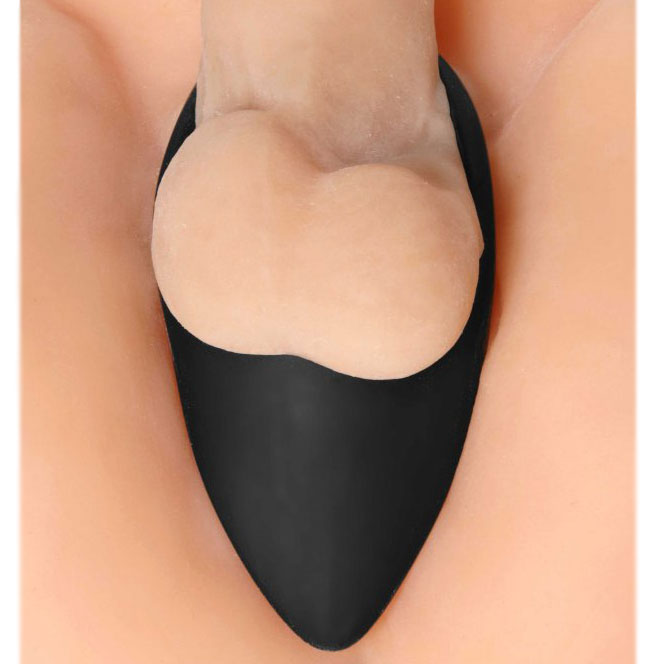 Anneau pénien en silicone Taint Teaser et stimulateur Taint 2 pouces