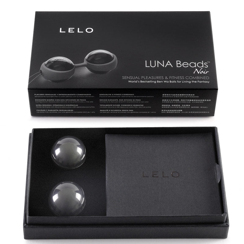 Perles Luna de Lelo noires