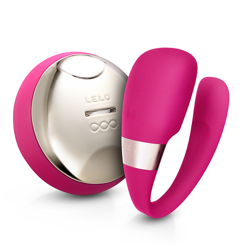 Masseur rechargeable de luxe Lelo Tiani 3 Cerise