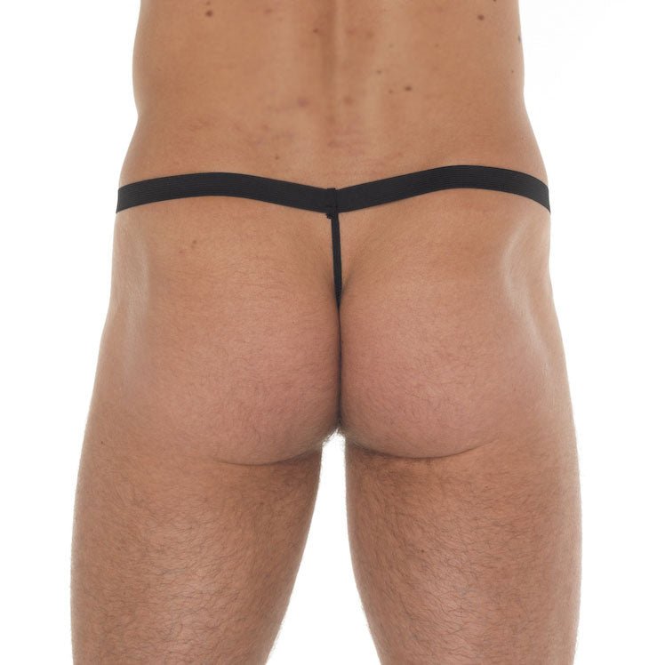 Tanga transparente para hombre