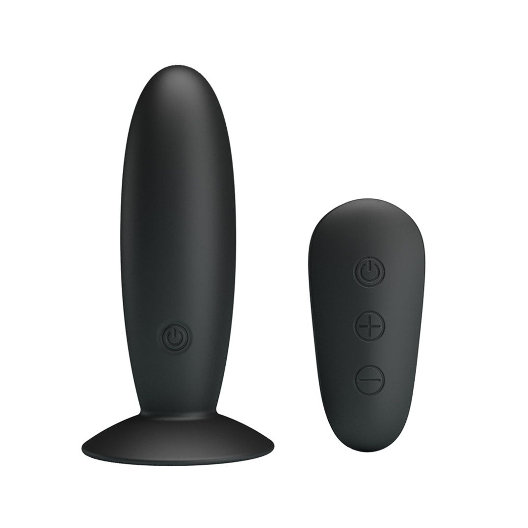 Plug anal vibrador con control remoto Mr Play