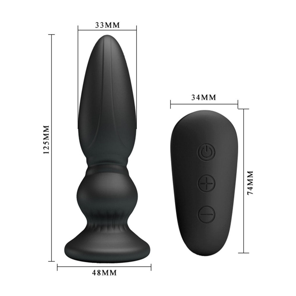 Plug anal vibrador potente Mr Play